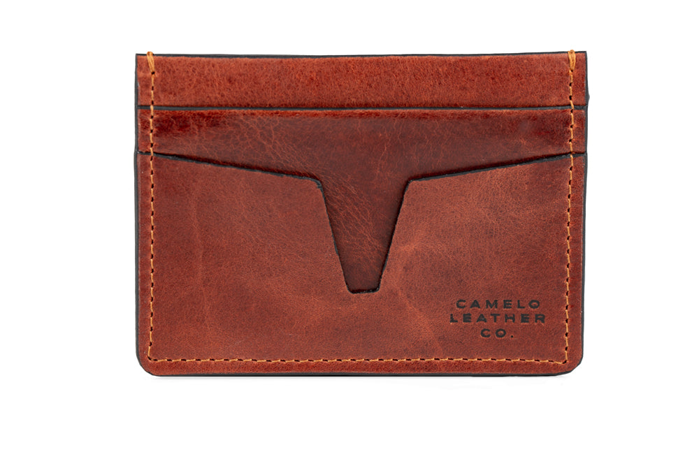 Heritage Cardholder Horizontal Cognac
