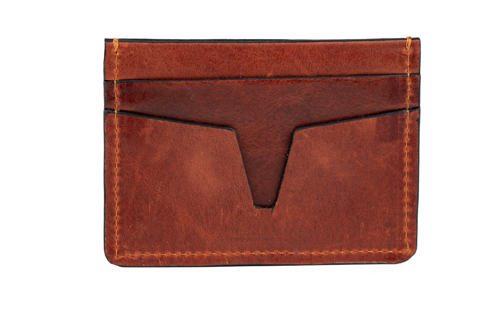 Heritage Cardholder Horizontal Cognac