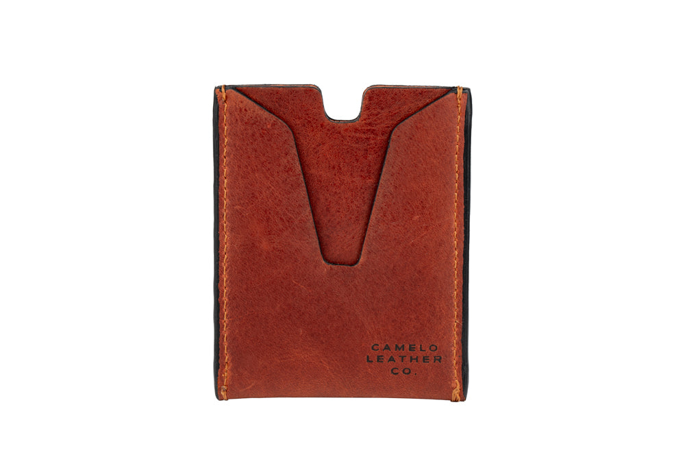 Heritage Cardholder Vertical Cognac