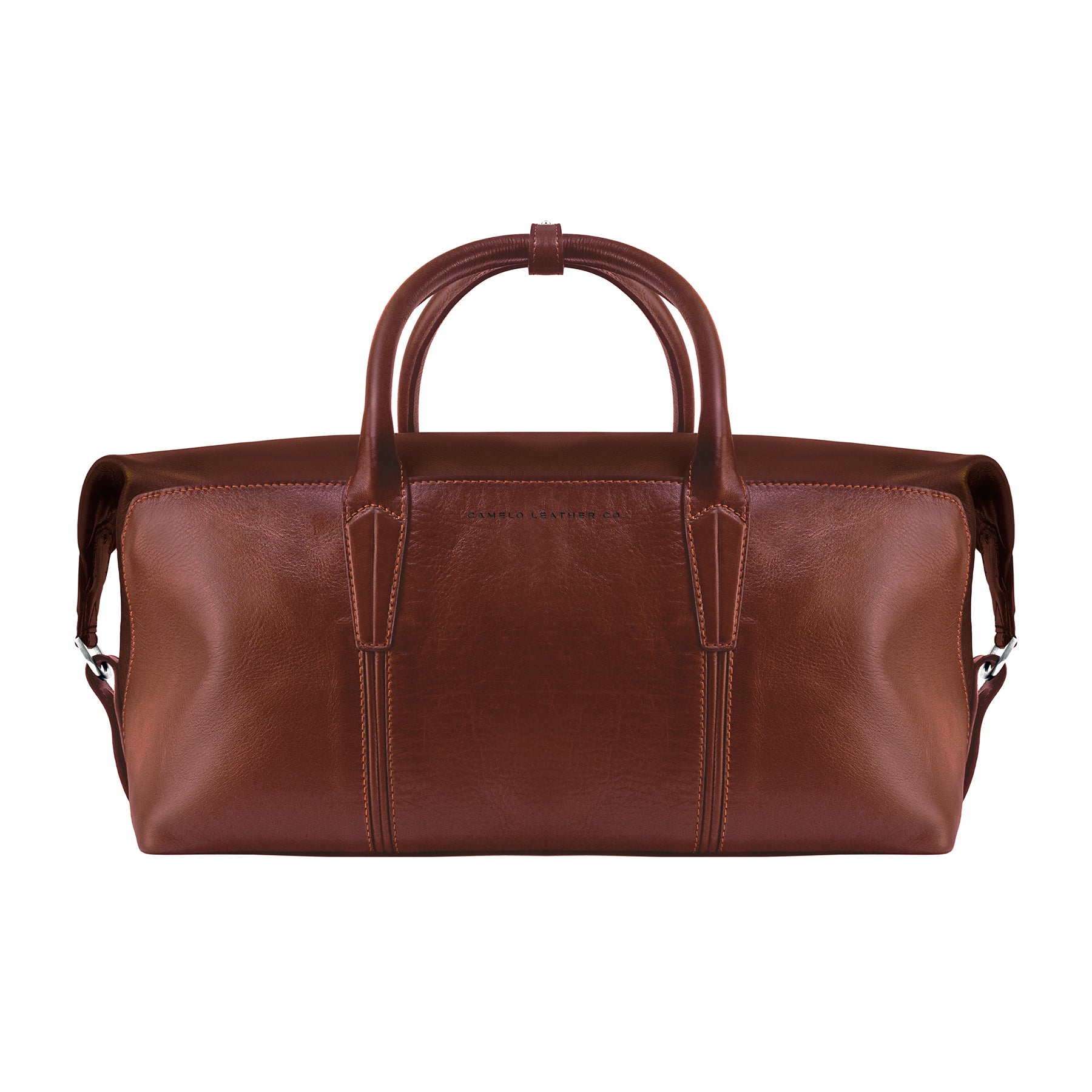 Heritage Holdall Pull Up Cognac