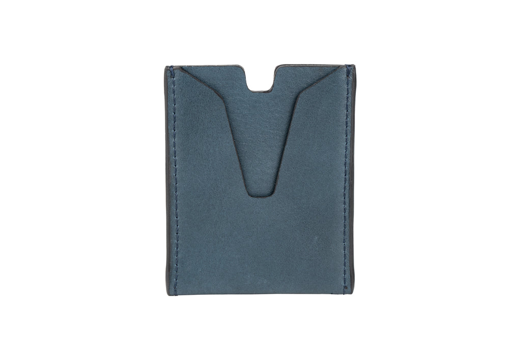 Heritage Cardholder Vertical Blue