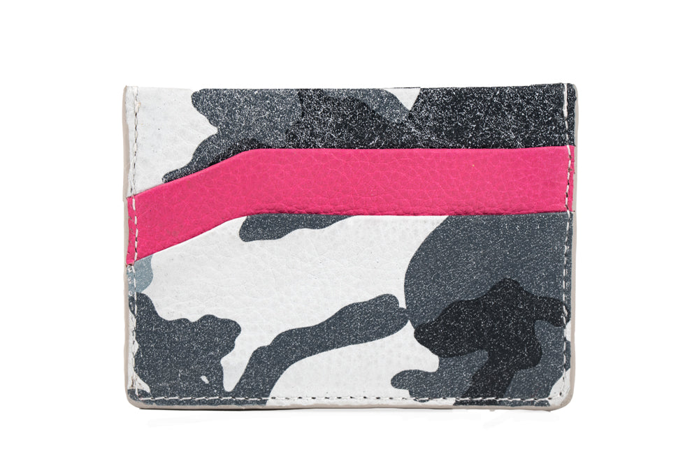 freedom cardholder_horizontal_snow_camo_hot_pink_back