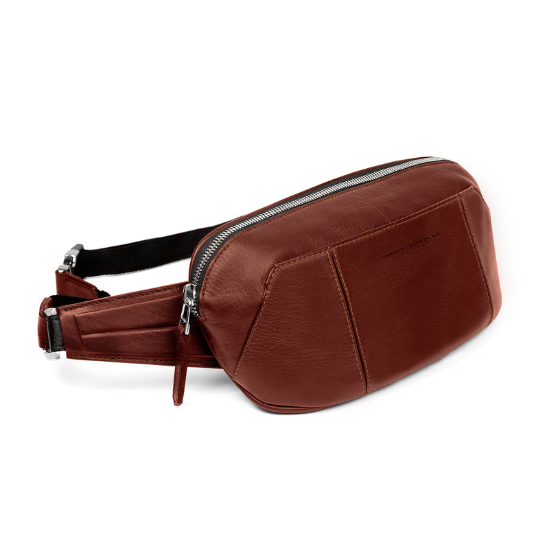 Heritage Crossbody Pull Up Cognac