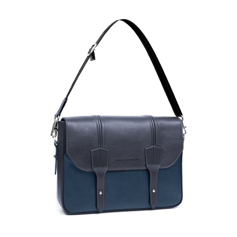 Heritage Messenger Gray and Blue