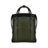Heritage Backpack / Handbag Black and Olive